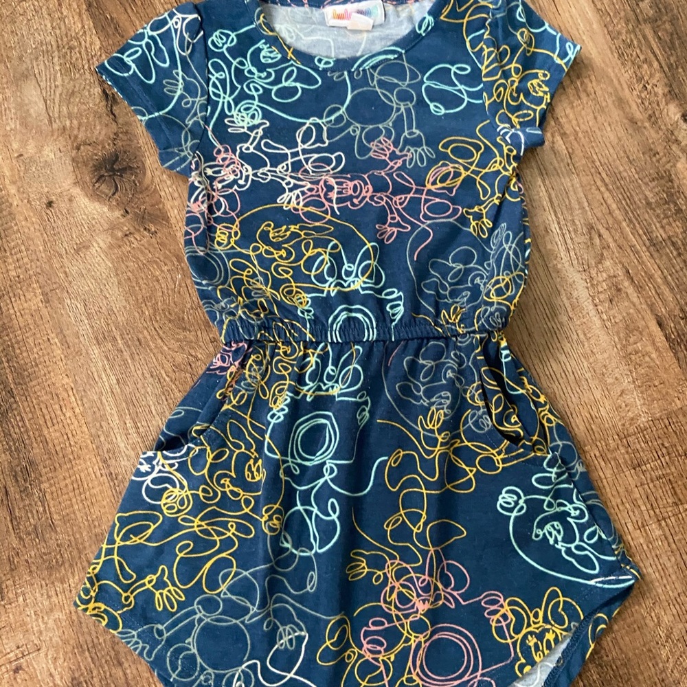 LulaRoe Disney Mickey Minnie Dress size 2